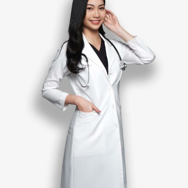 thetopmode-ao blouse-Lab coat Nữ Classic - CL-w2